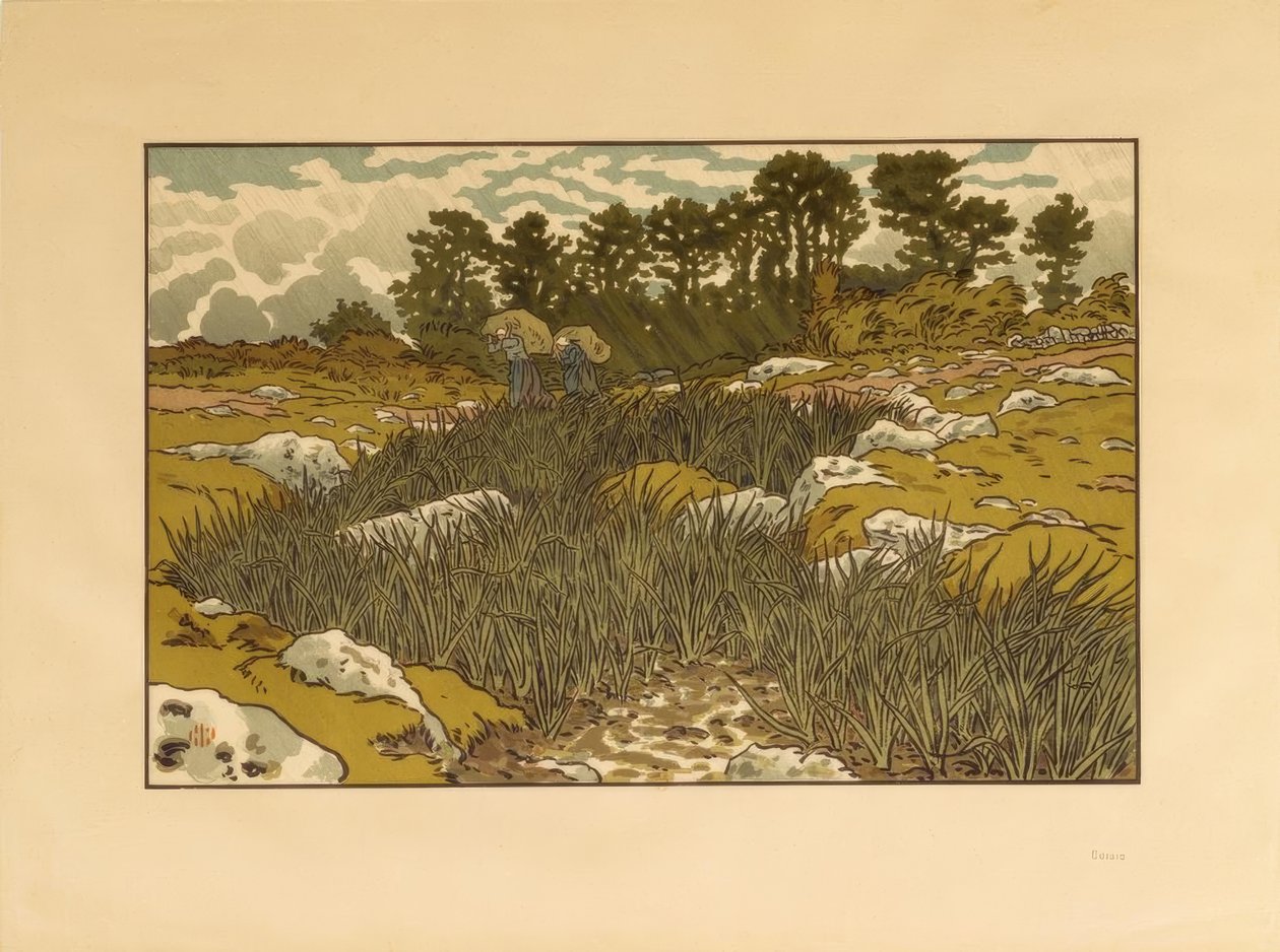 Stream på Loperec av Henri Rivière