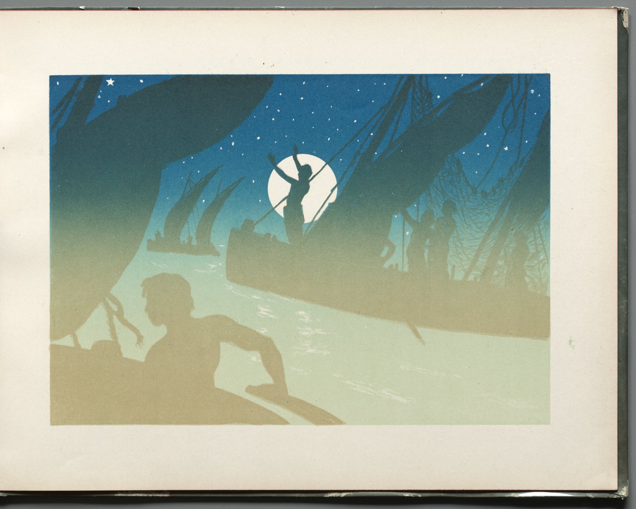The Progress of the Stars: Les Pêcheurs (Suite) av Henri Rivière