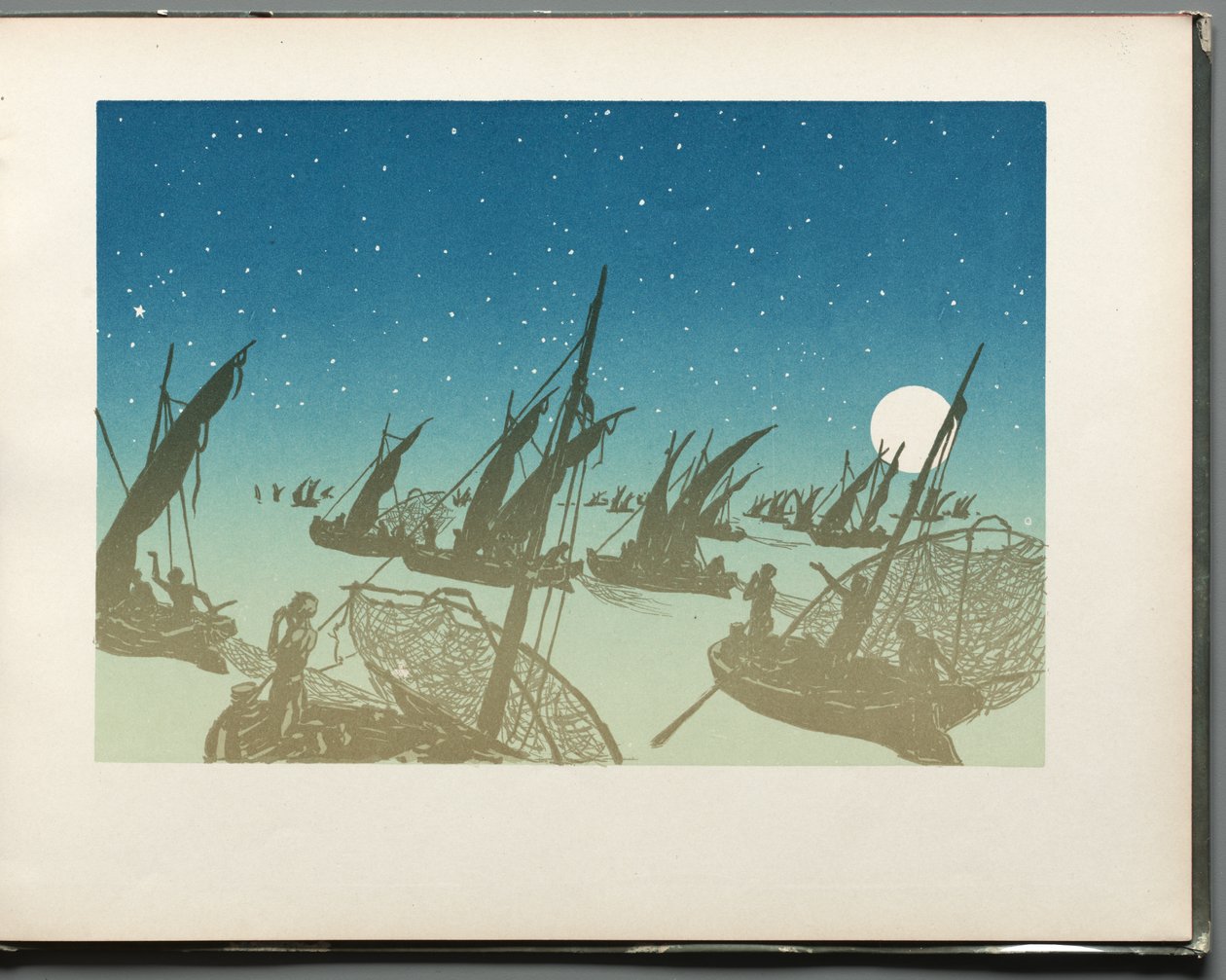 The Progress of the Stars: Les Pêcheurs av Henri Rivière