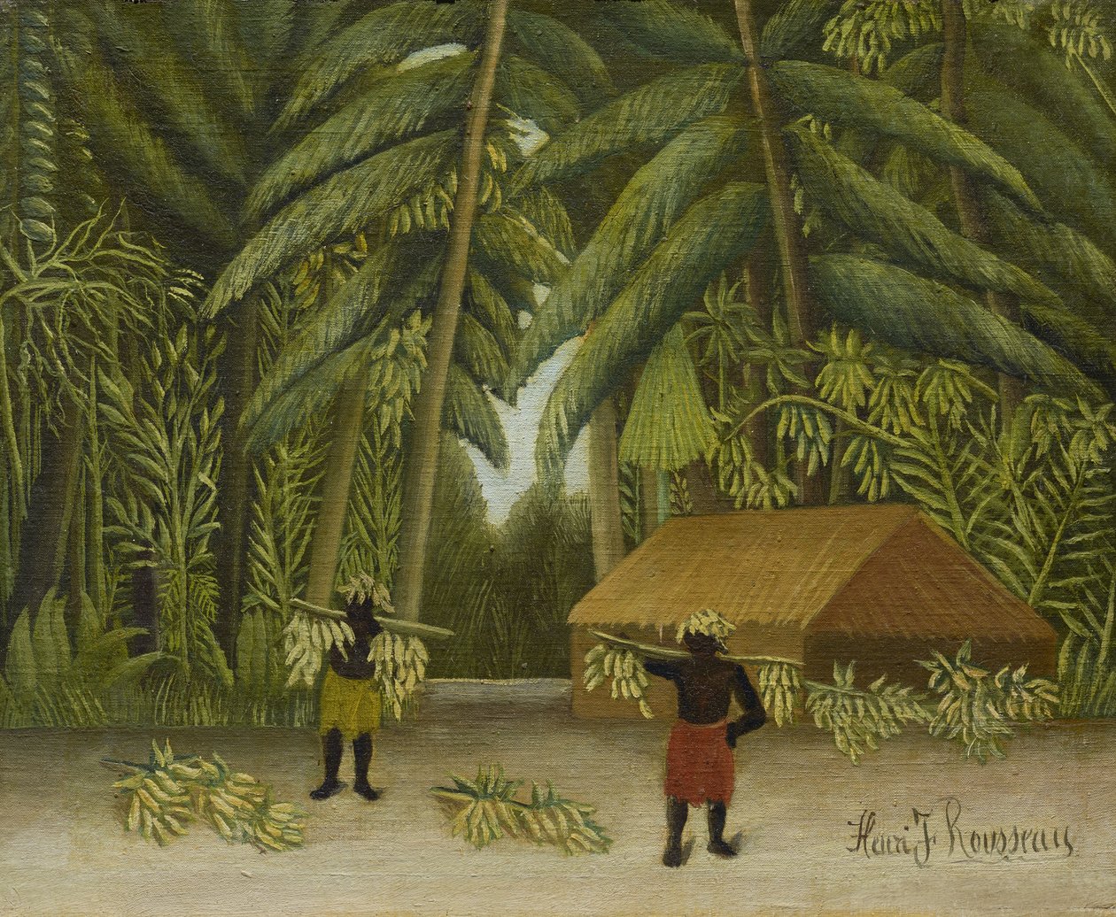 Bananhøst, 1907-10 av Henri Rousseau