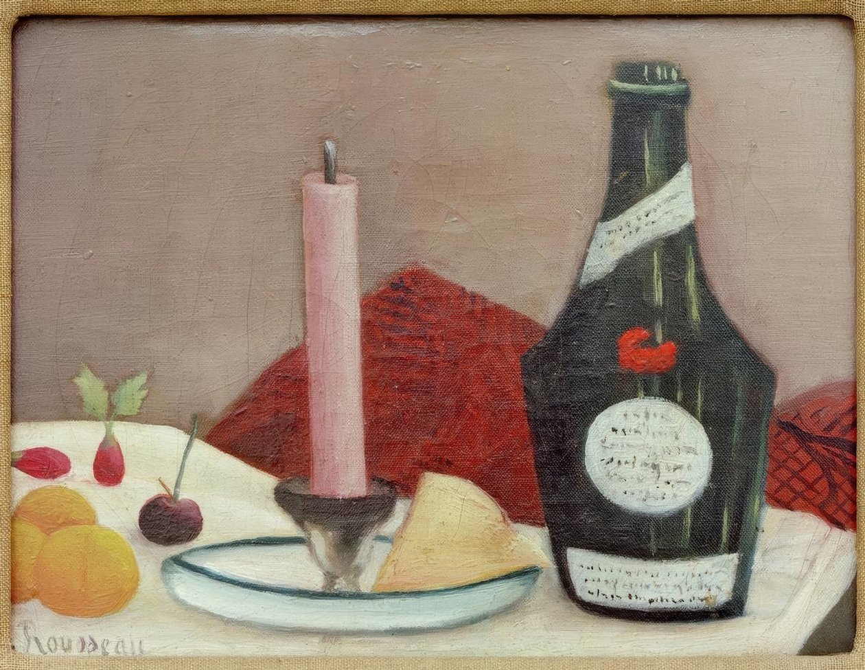 Det rosa stearinlyset av Henri Rousseau