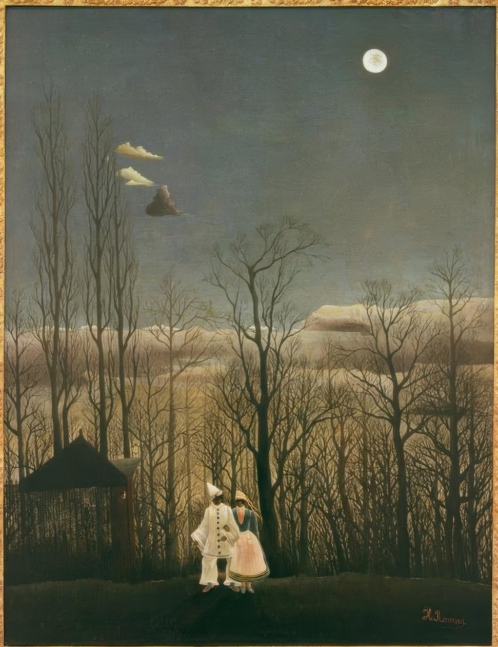 En karnevalskveld av Henri Rousseau