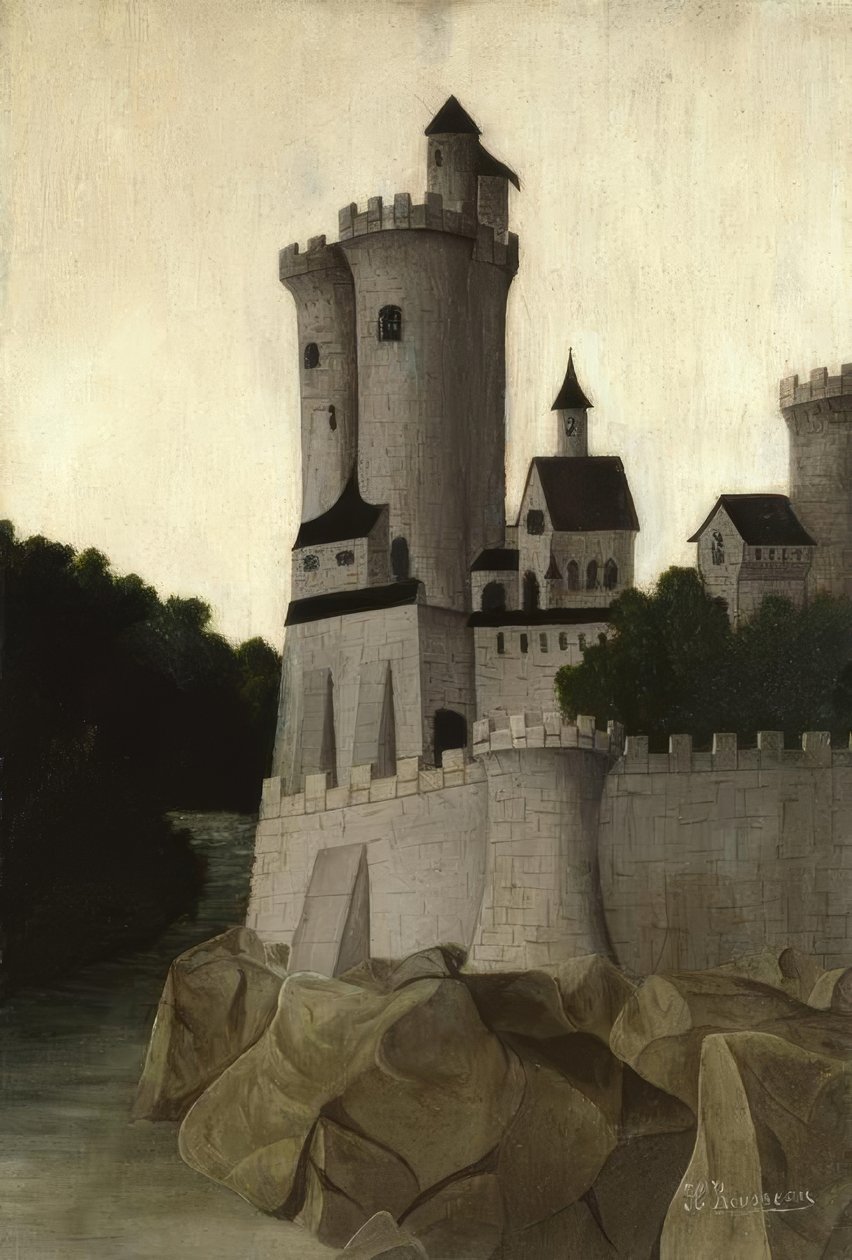 Et citadell av Henri Rousseau