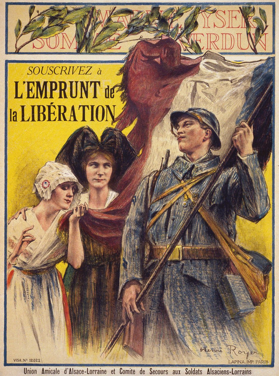 Abonner på frigjøringslånet - plakat av Union Amicale d