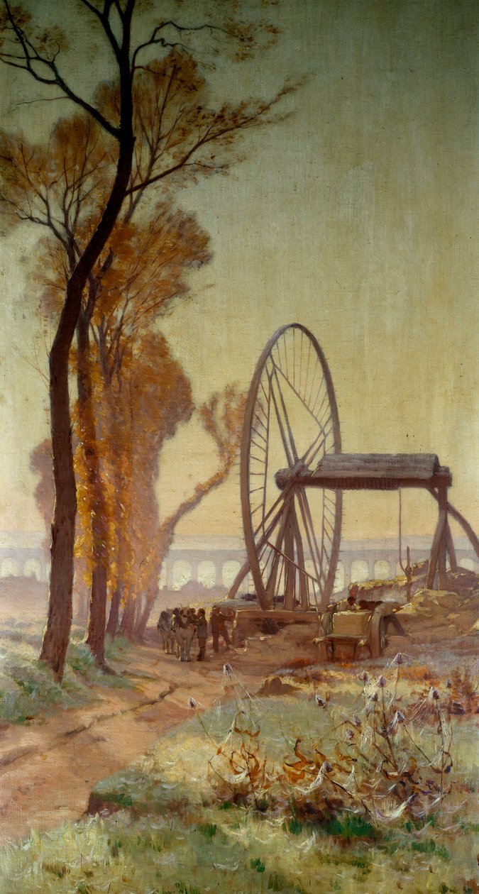 Gamle karrierer ved Arcueil Peinture d