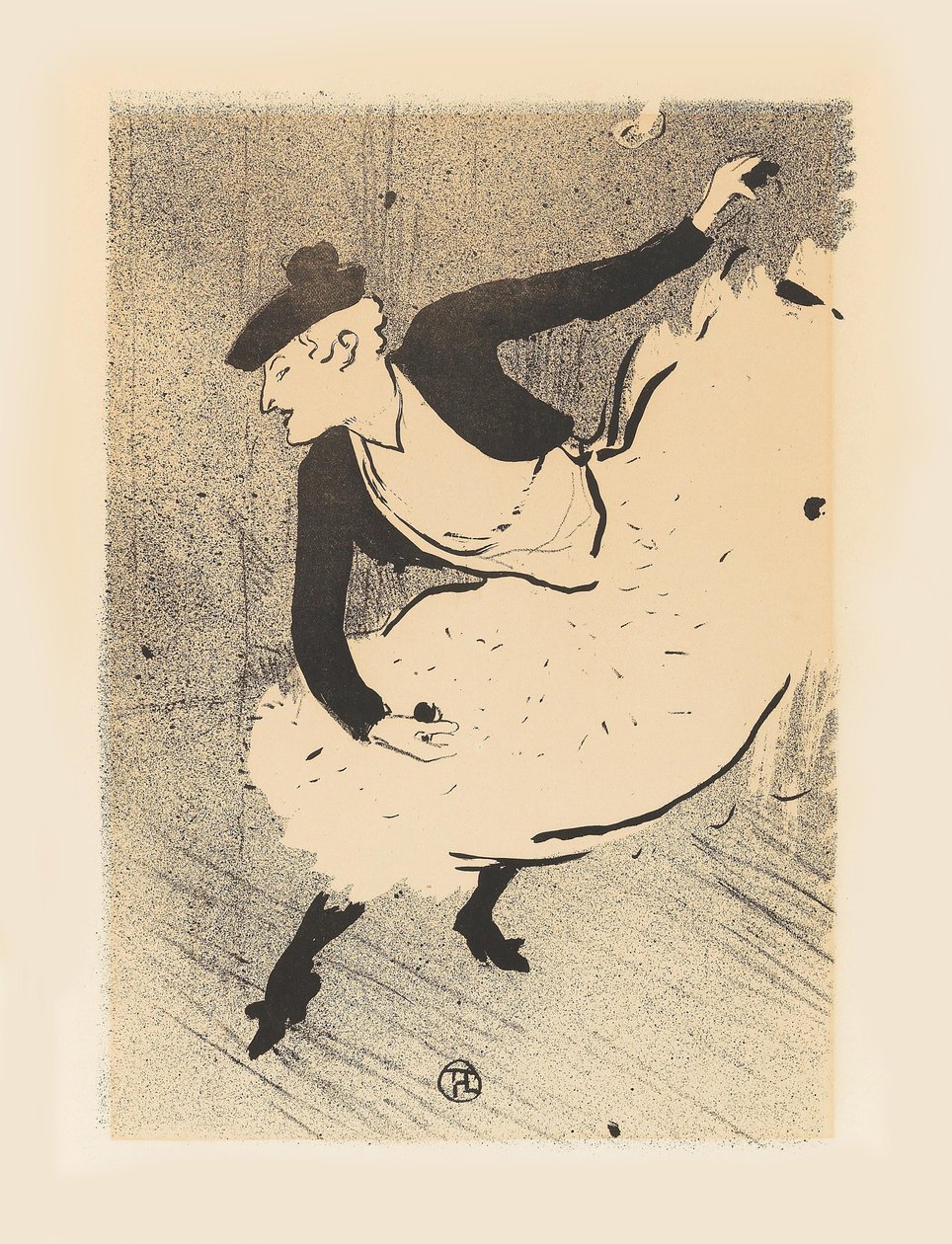 Edmee Lescot, 1893. av Henri Toulouse Lautrec de