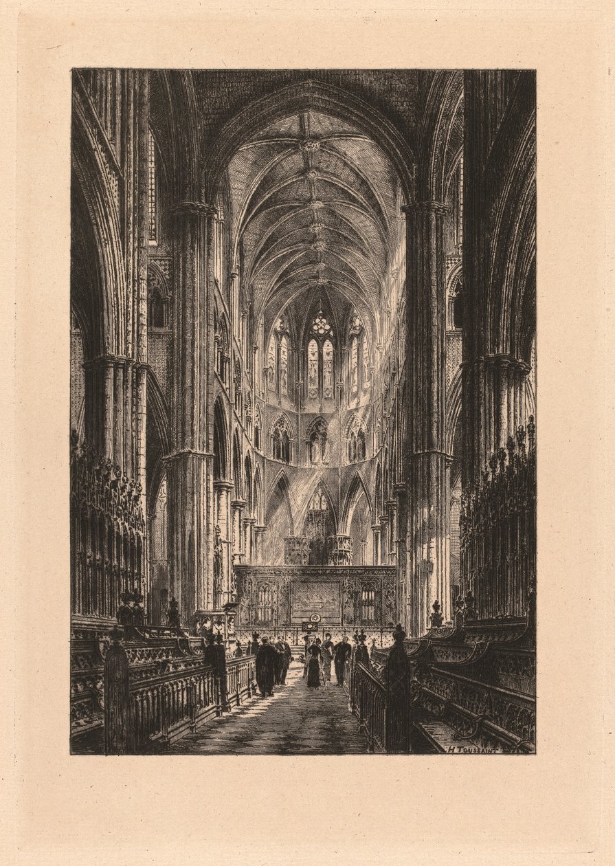 Westminster Abbey av Henri Toussaint