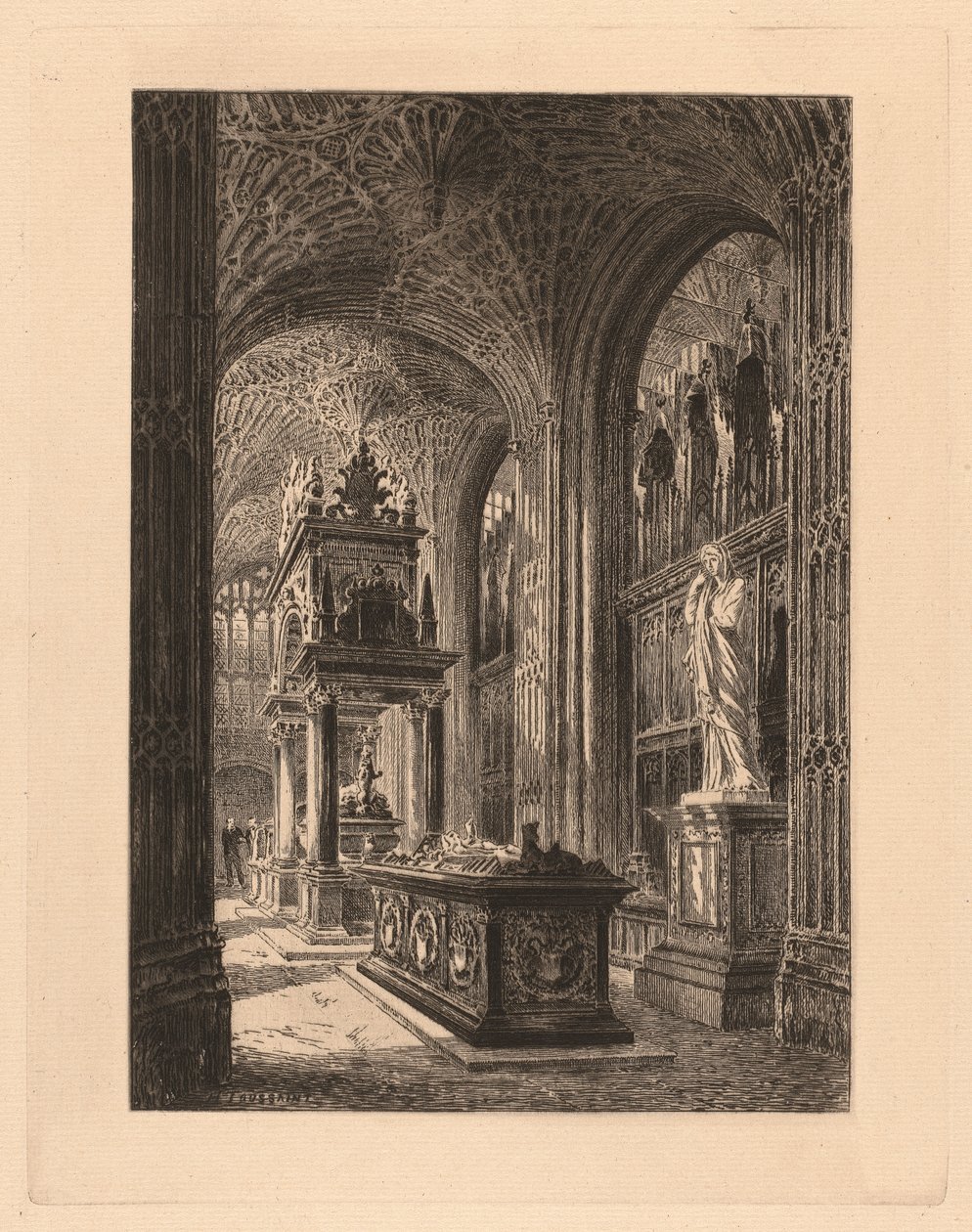 Westminster, Henry VII-kapellet av Henri Toussaint