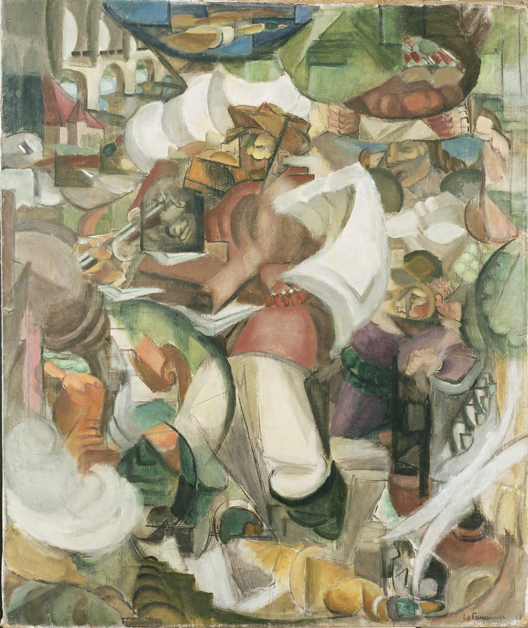 Jegeren av Henri Victor Gabriel Le Fauconnier