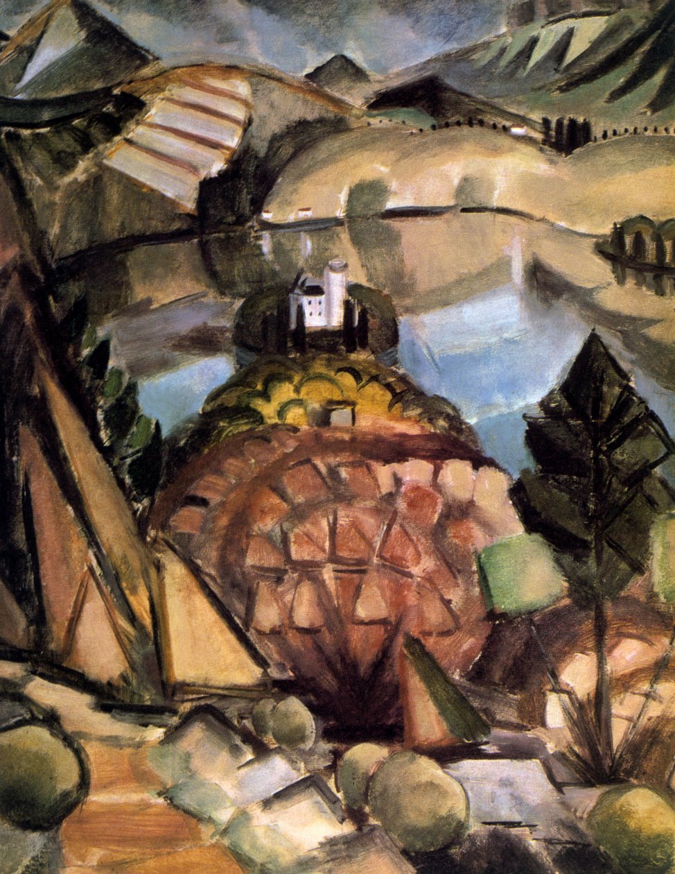 The Lake, 1911 av Henri Victor Gabriel Le Fauconnier