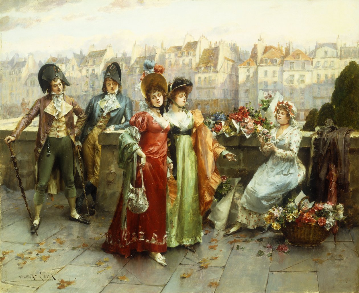 Flørt av Henri Victor Lesur