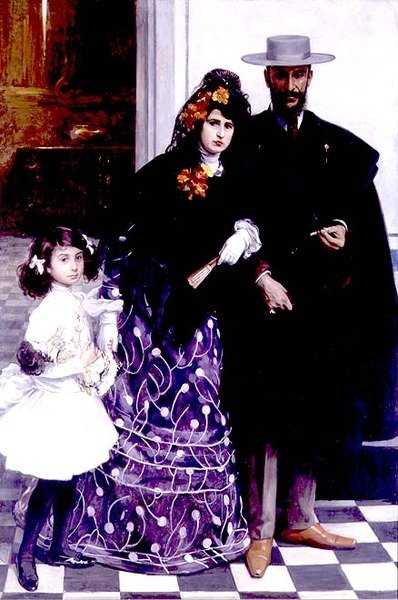 Spansk familie av Henri Zo