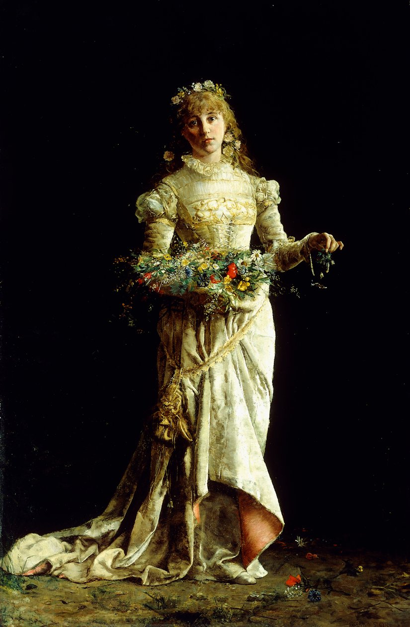 Ophelia av Henri de Gouvion Saint Cyr