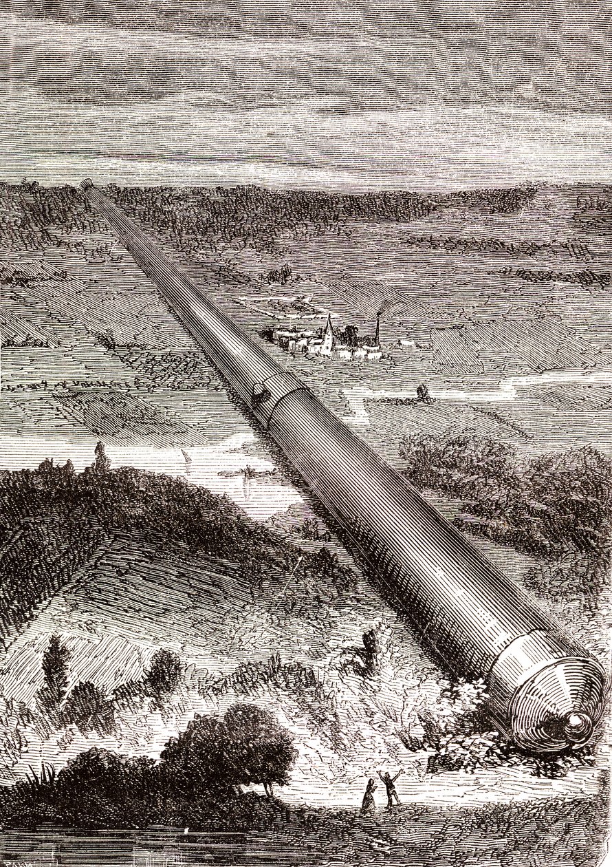 Den gigantiske rompistolen fra JT Maston av Henri de Montaut