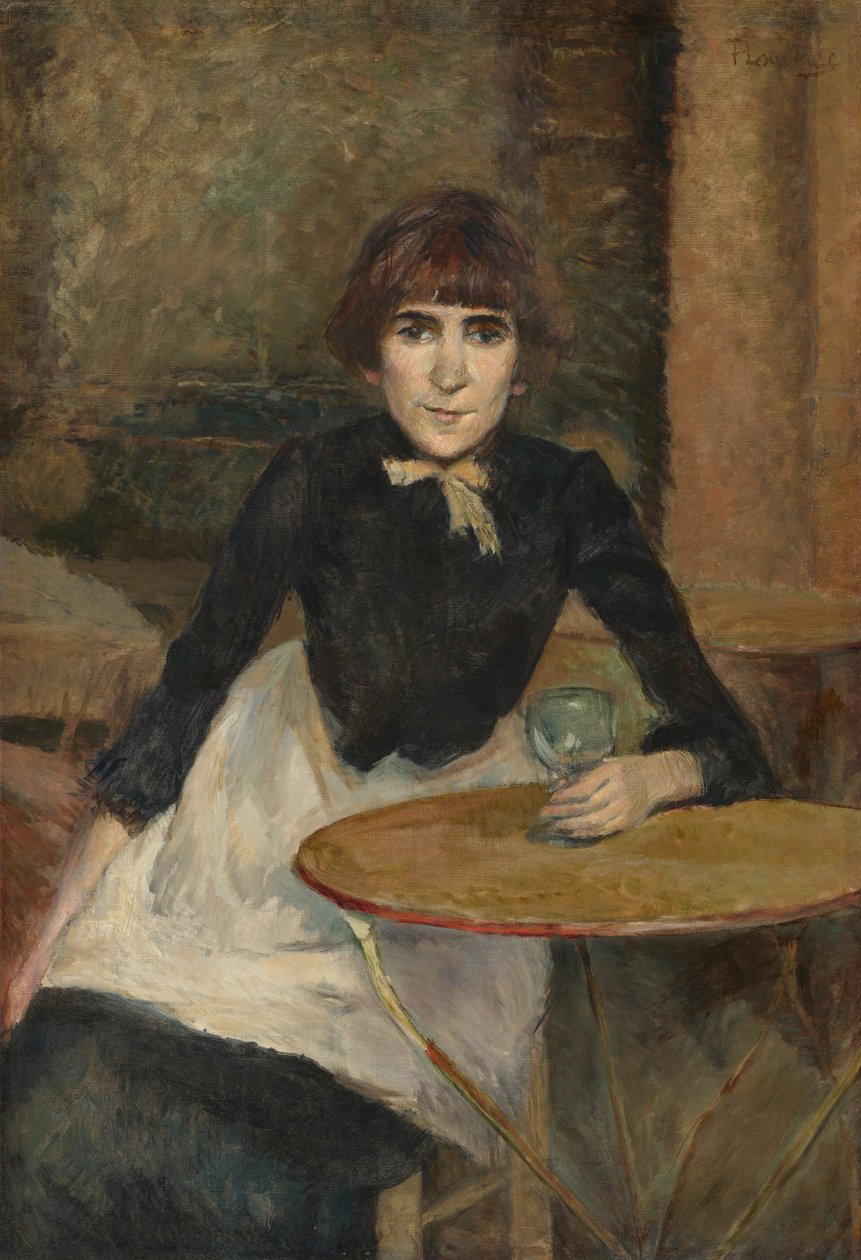 Ved Bastillen (Jeanne Wenz) av Henri de Toulouse-Lautrec