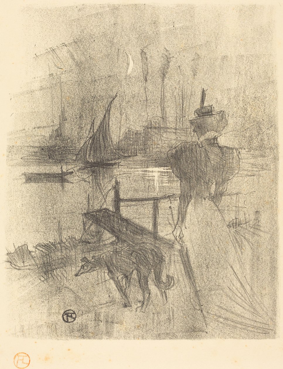 Farvel av Henri de Toulouse-Lautrec