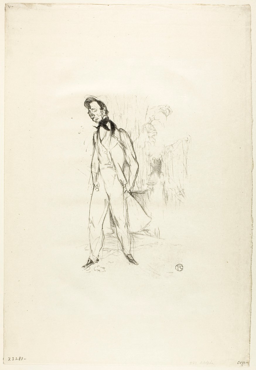 Adolphe eller den triste unge mannen av Henri de Toulouse-Lautrec