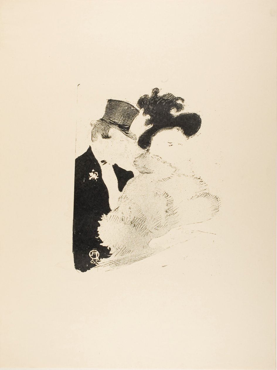 På konserten av Henri de Toulouse-Lautrec