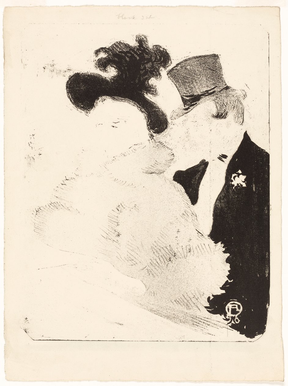 På konserten av Henri de Toulouse-Lautrec