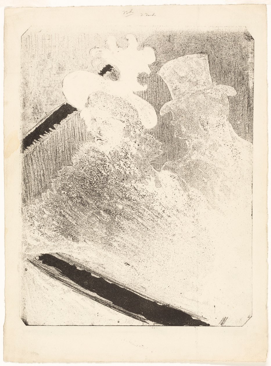 På konserten av Henri de Toulouse-Lautrec