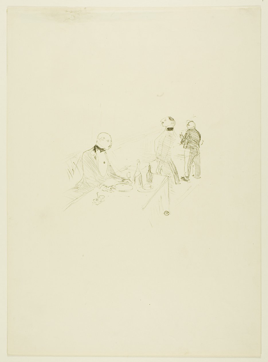 På Maison d#39;Or av Henri de Toulouse-Lautrec
