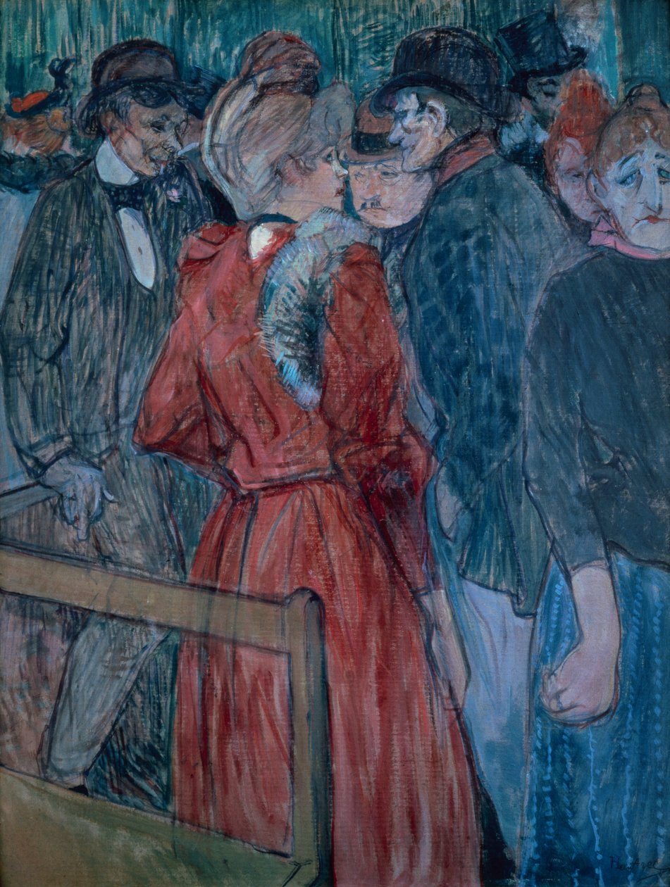 Ved Moulin de la Galette av Henri de Toulouse Lautrec