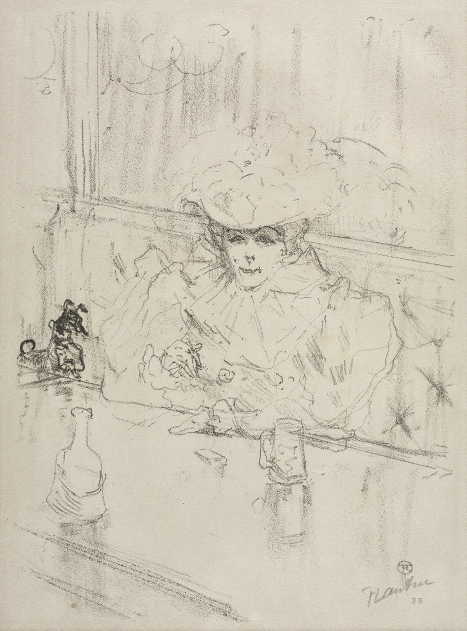 Hos Oldenborren av Henri de Toulouse-Lautrec