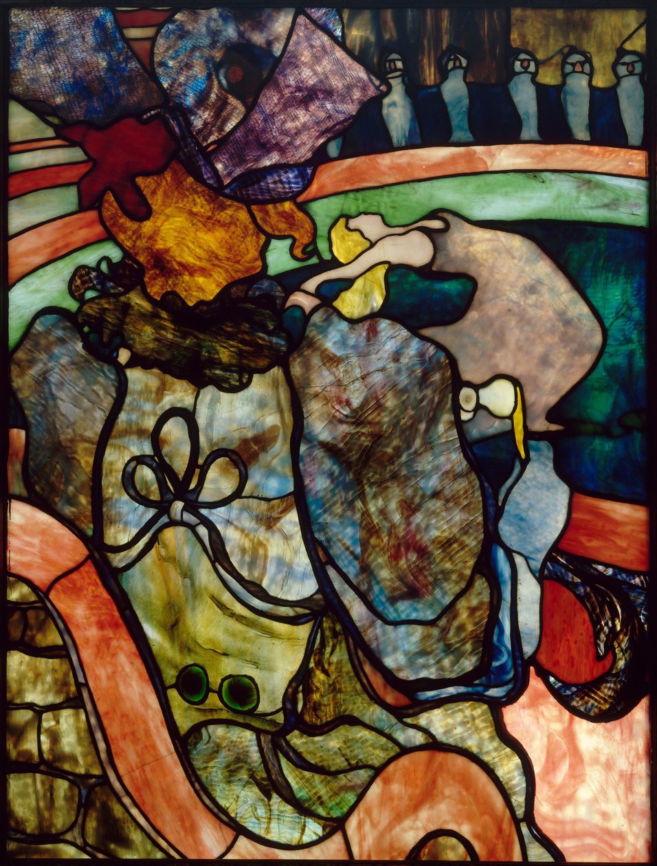 På det nye sirkuset, Papa Chrysanthemum av Henri de Toulouse-Lautrec
