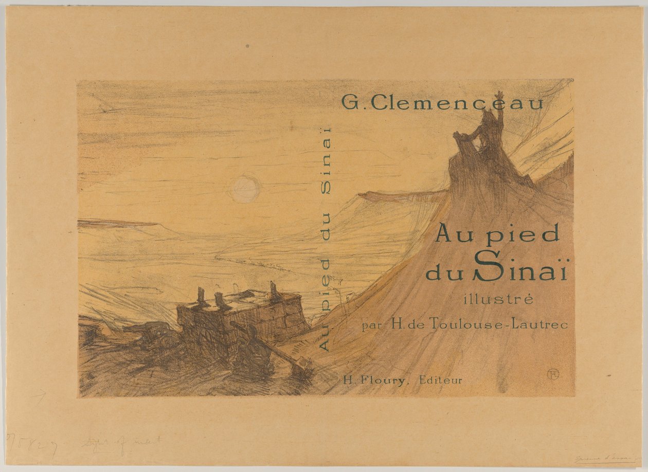 Am Fuße des Sinai av Henri de Toulouse-Lautrec