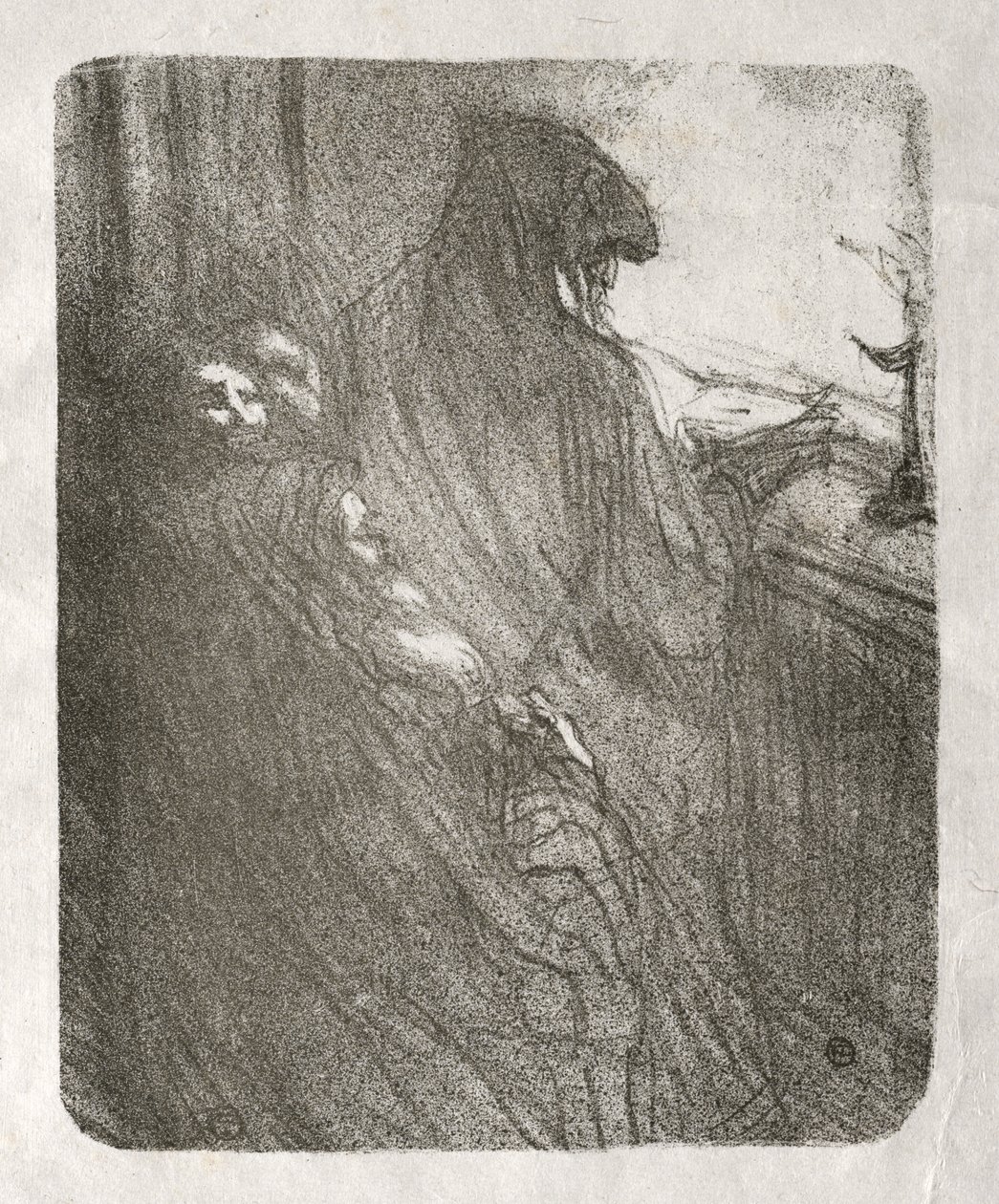 Ved foten av Sinai: Bønnen til de polske jødene av Henri de Toulouse-Lautrec
