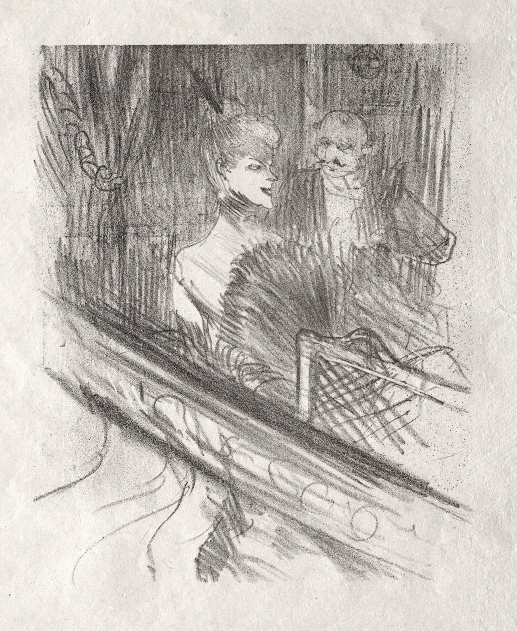 Ved foten av Sinai: Baron Moïse av Henri de Toulouse-Lautrec