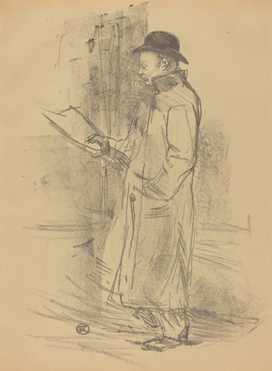 Veldedighetsforestilling for Firmin Gémier av Henri de Toulouse-Lautrec