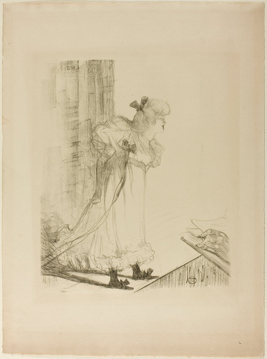 Kabaretsanger av Henri de Toulouse-Lautrec