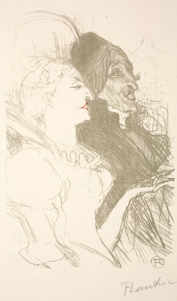 karneval av Henri de Toulouse Lautrec