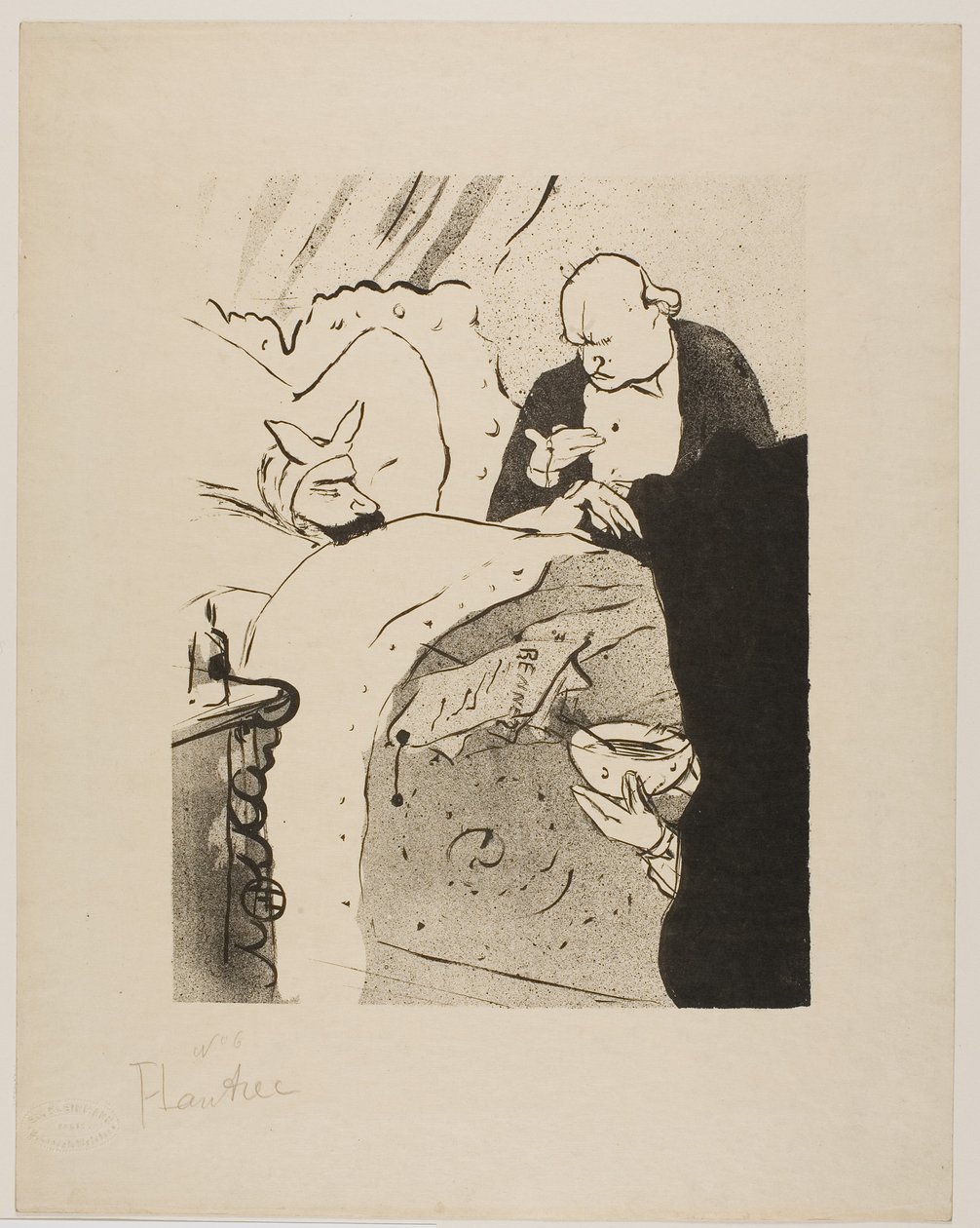 Carnot er syk! av Henri de Toulouse-Lautrec