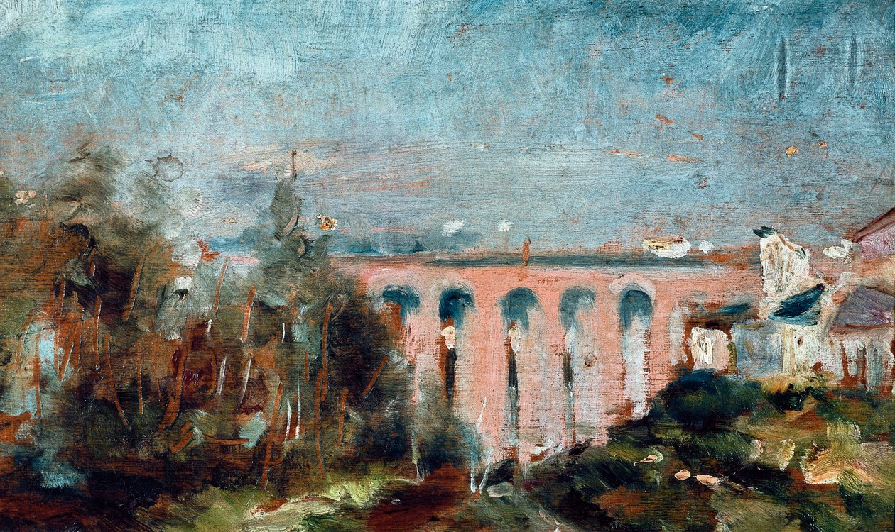 Castelviel-viadukten i Albi av Henri de Toulouse Lautrec