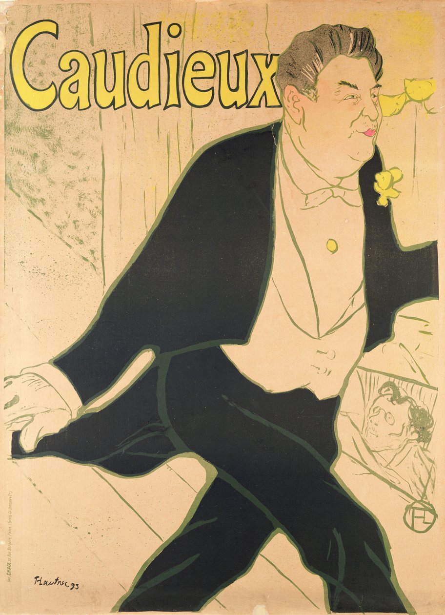 Caudieux av Henri de Toulouse Lautrec