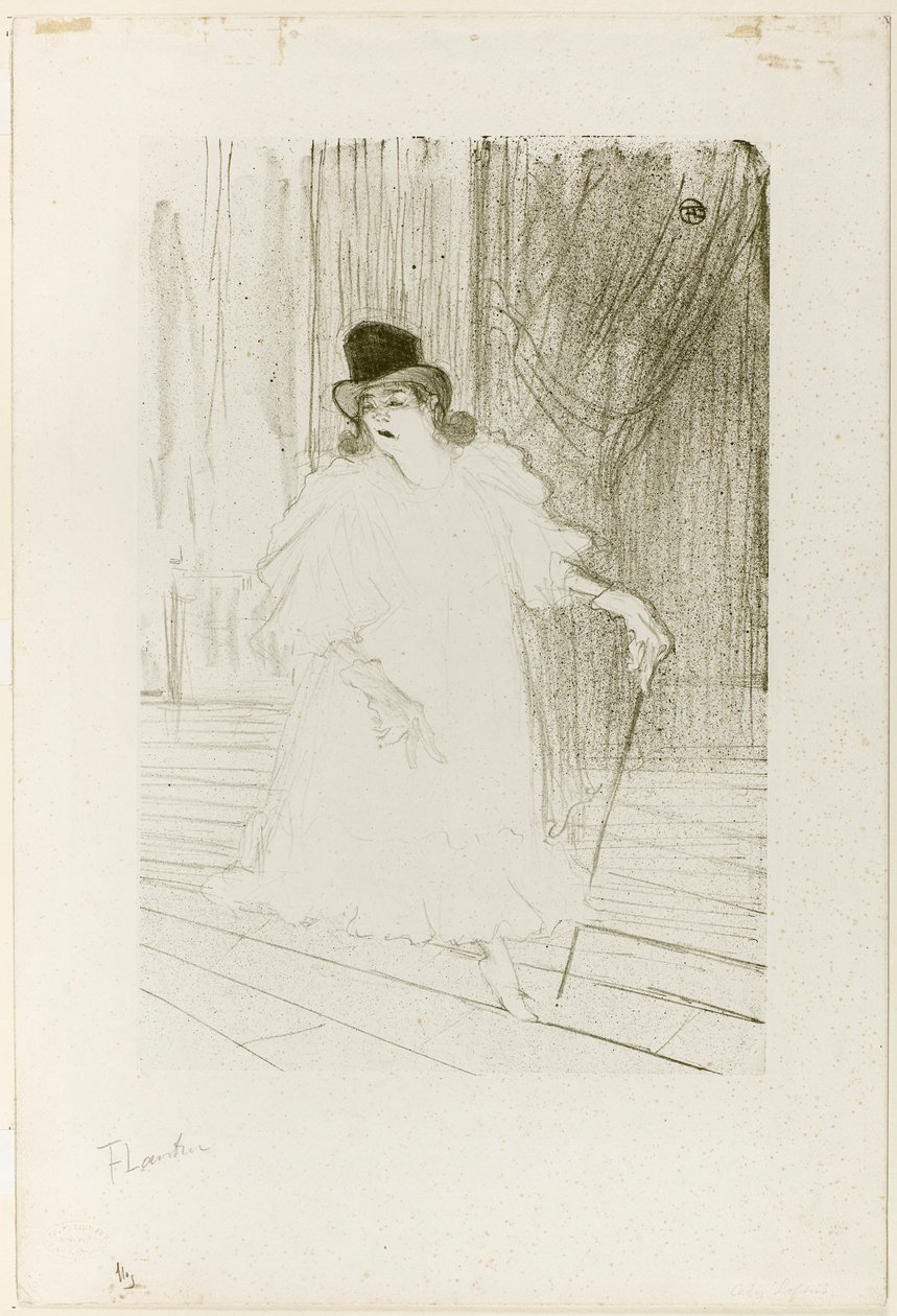 Cecy Loftus av Henri de Toulouse-Lautrec