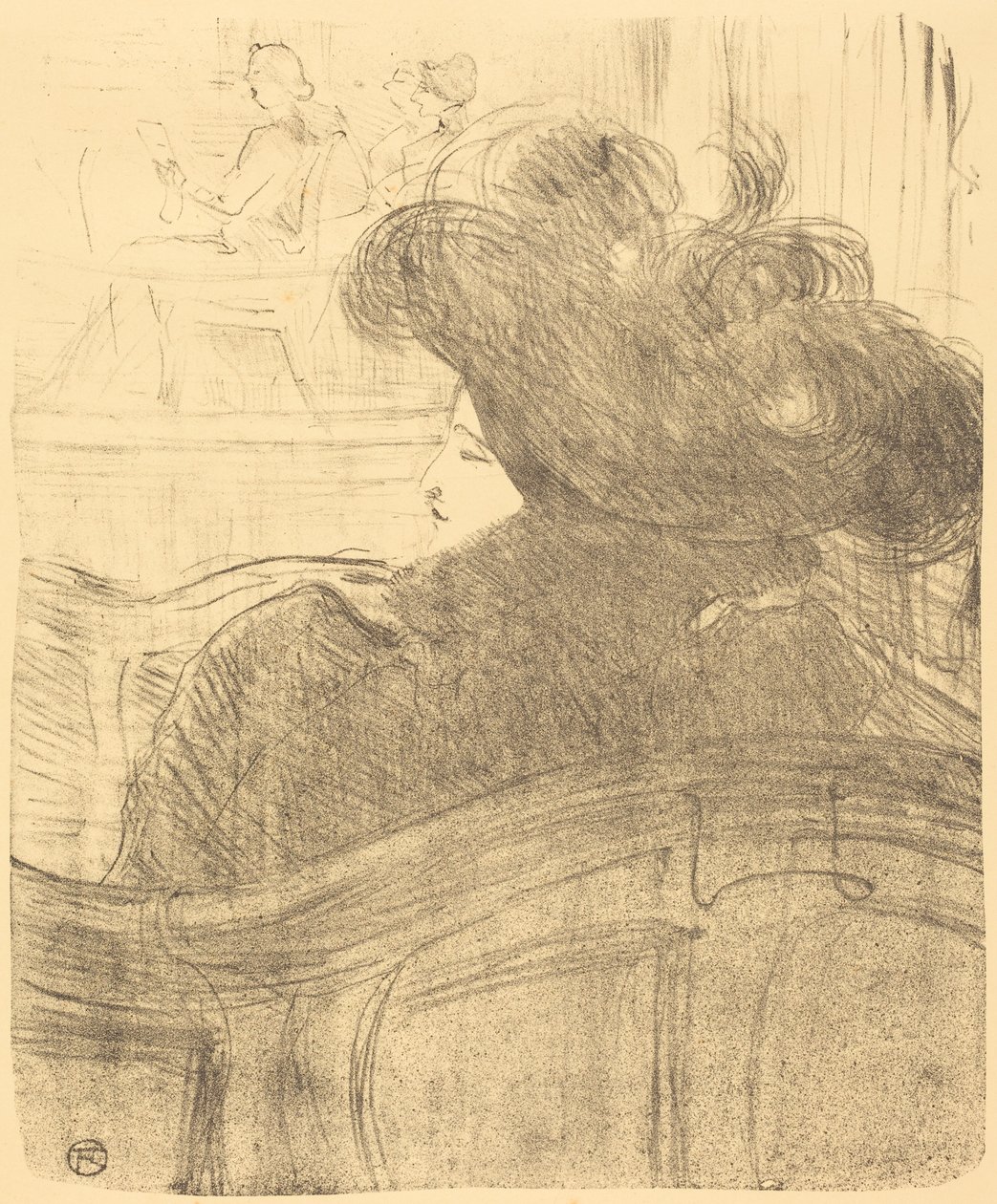 Cléo de Mérode av Henri de Toulouse-Lautrec