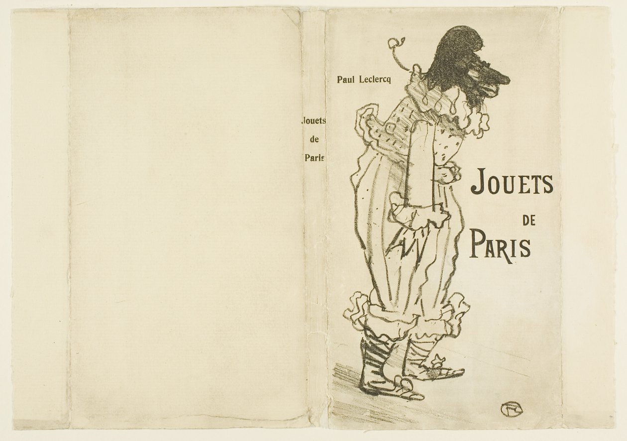 Omslag til «Jouets de Paris» av Henri de Toulouse-Lautrec