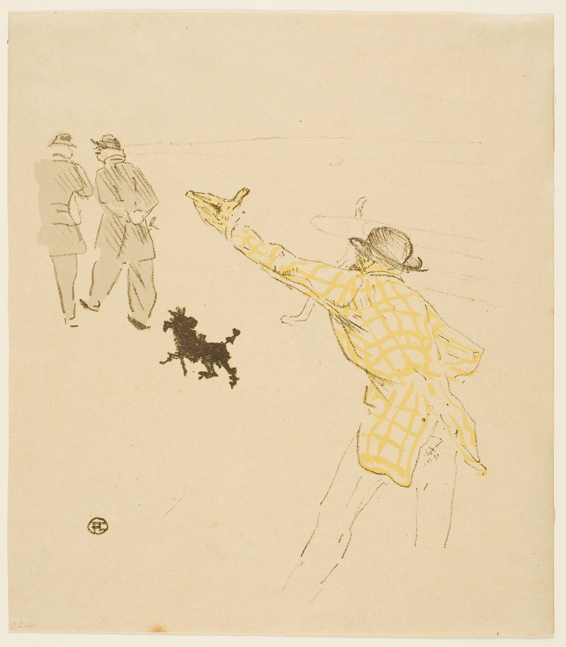 Omslag til The Burden of Liberty av Henri de Toulouse-Lautrec