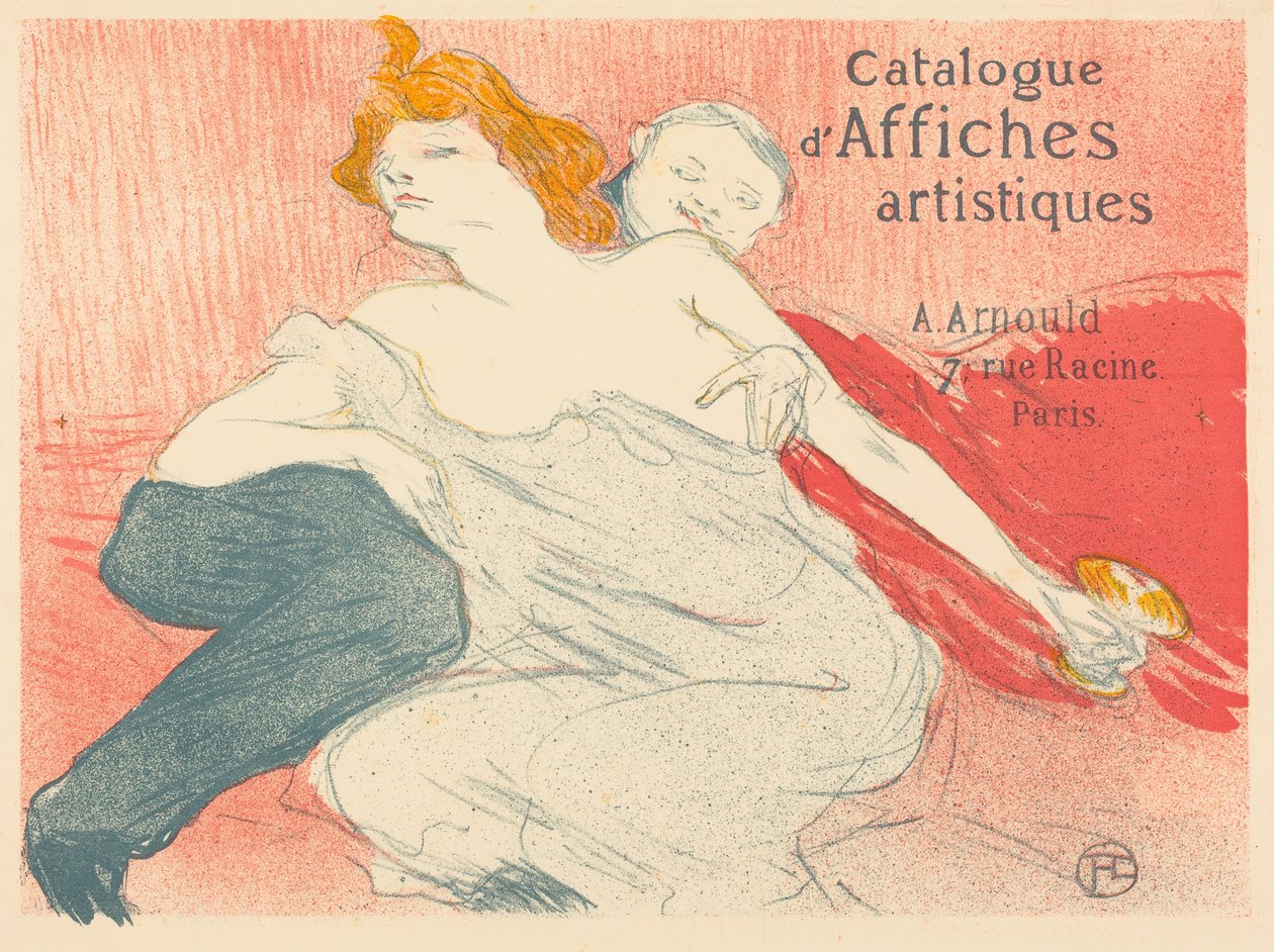 Ausschweifung av Henri de Toulouse-Lautrec