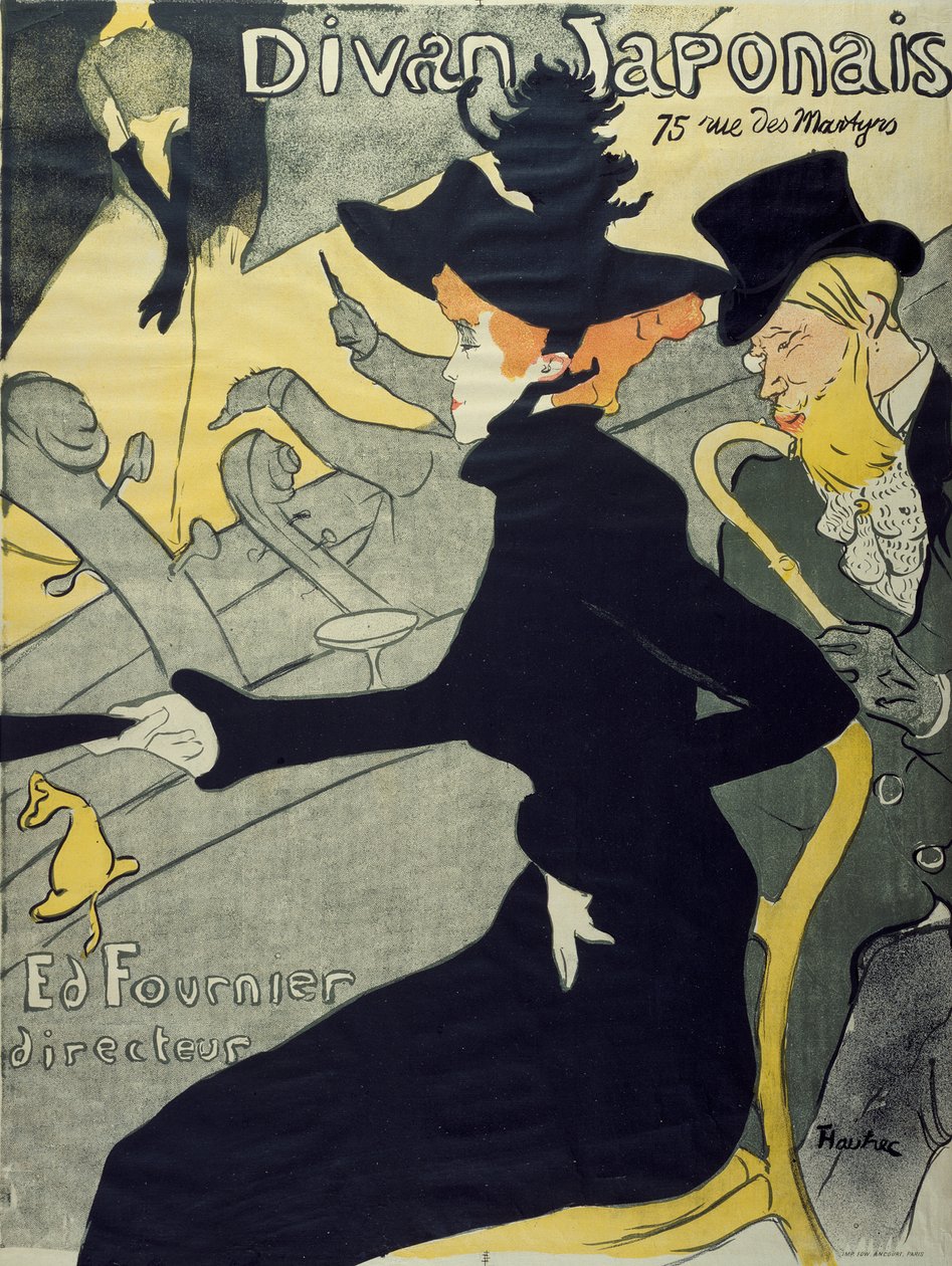 Japansk sofa av Henri de Toulouse-Lautrec