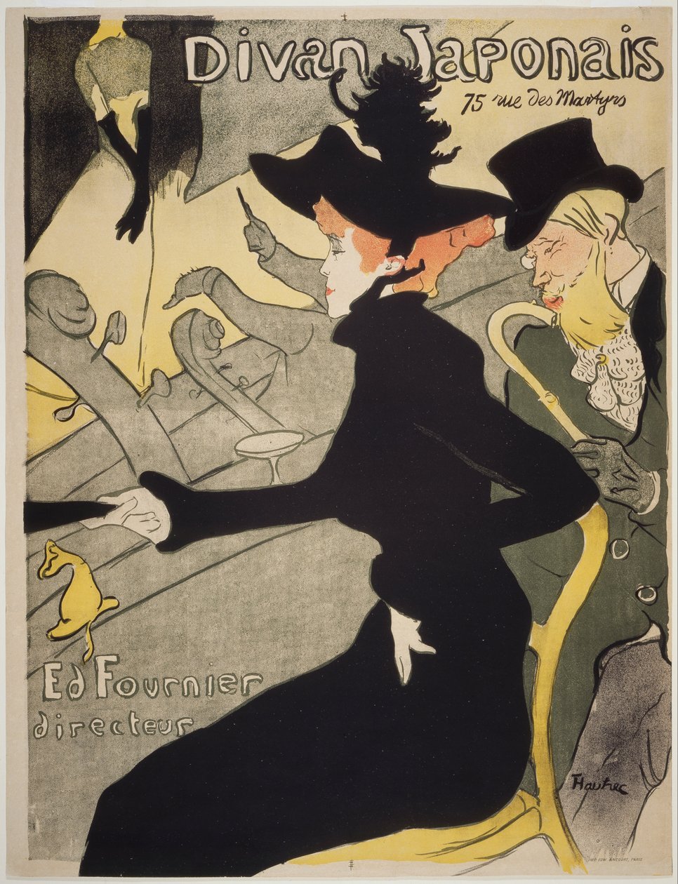 Japansk sofa av Henri de Toulouse-Lautrec