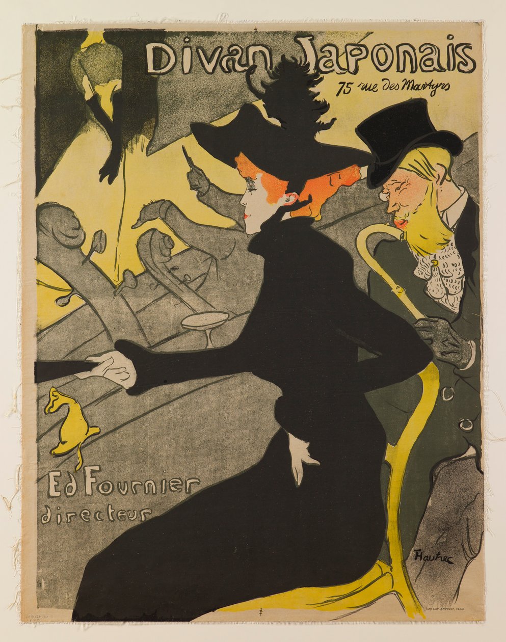 Divan Japonais av Henri de Toulouse-Lautrec