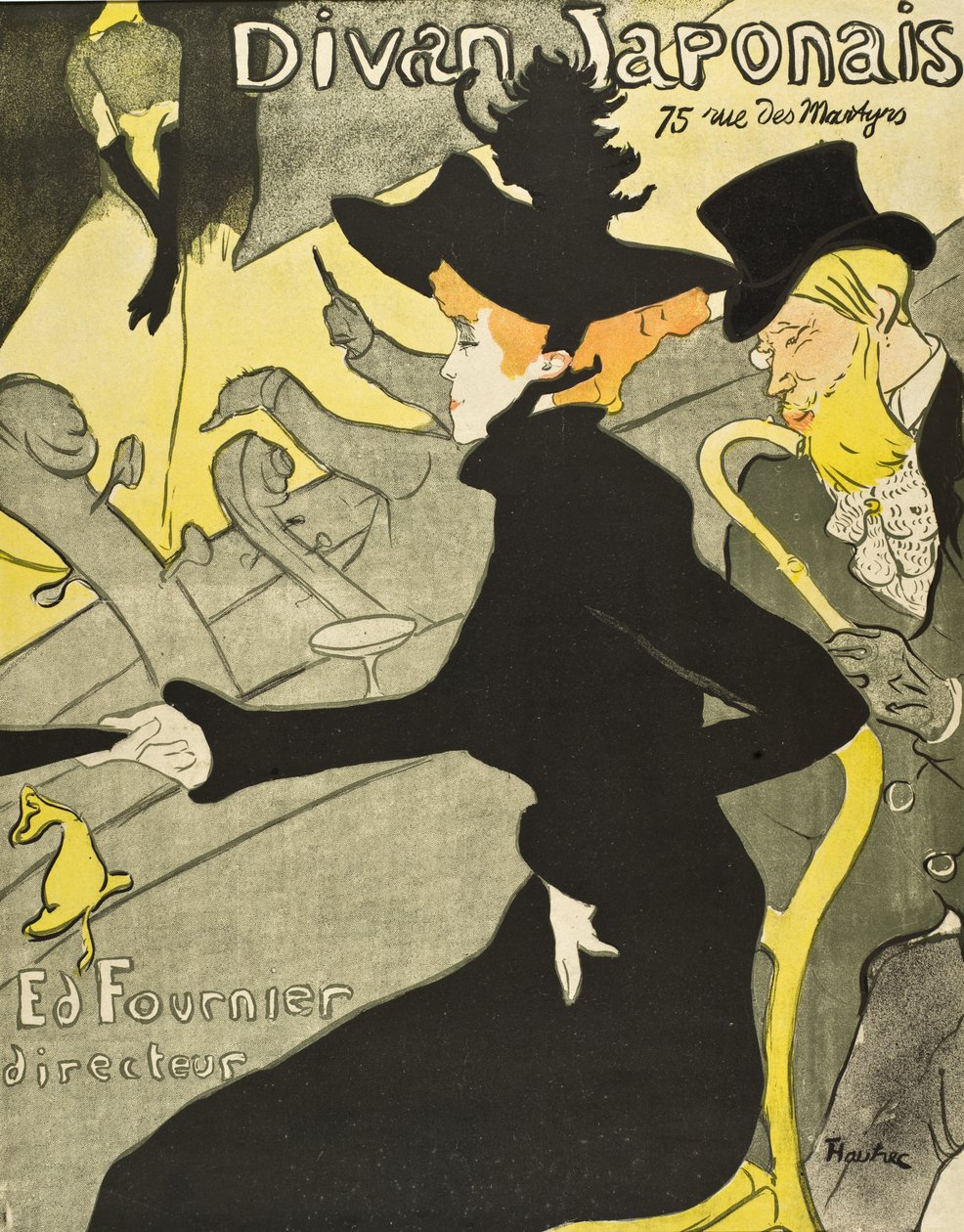 Divan Japonais av Henri de Toulouse-Lautrec