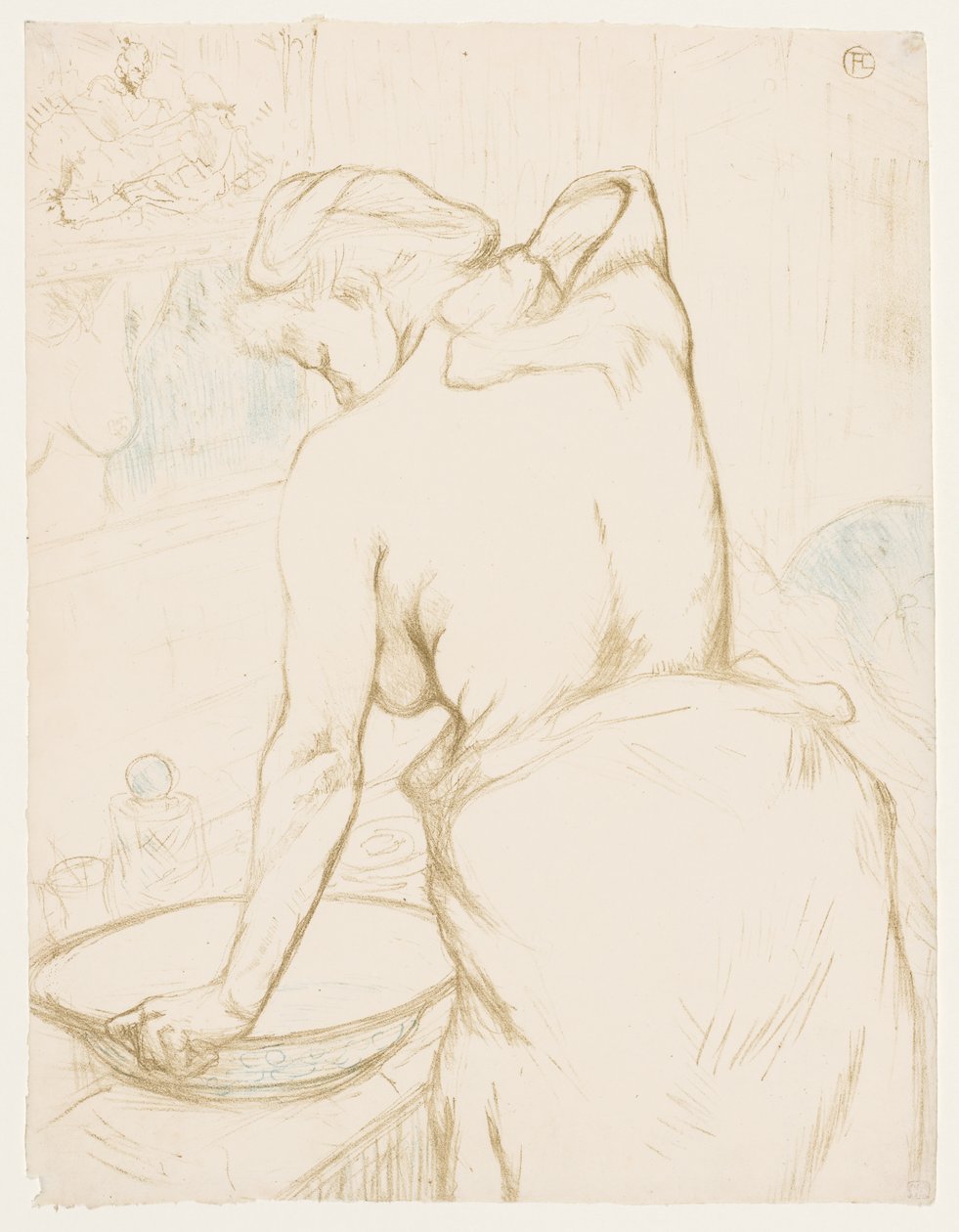 Elles: Toalettet av Henri de Toulouse-Lautrec