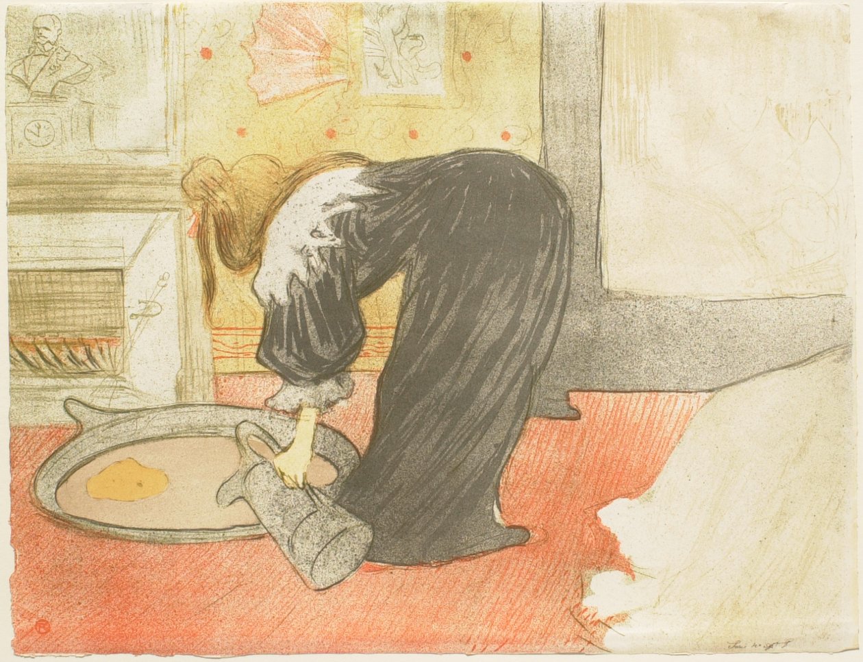 Kvinner: kvinne med balje av Henri de Toulouse-Lautrec