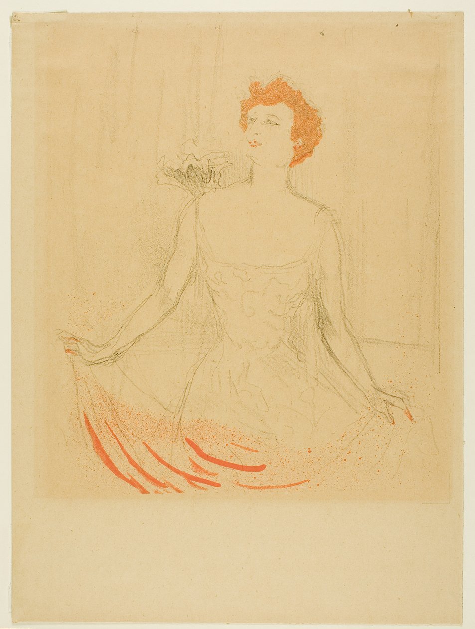 Emma Calve av Henri de Toulouse-Lautrec