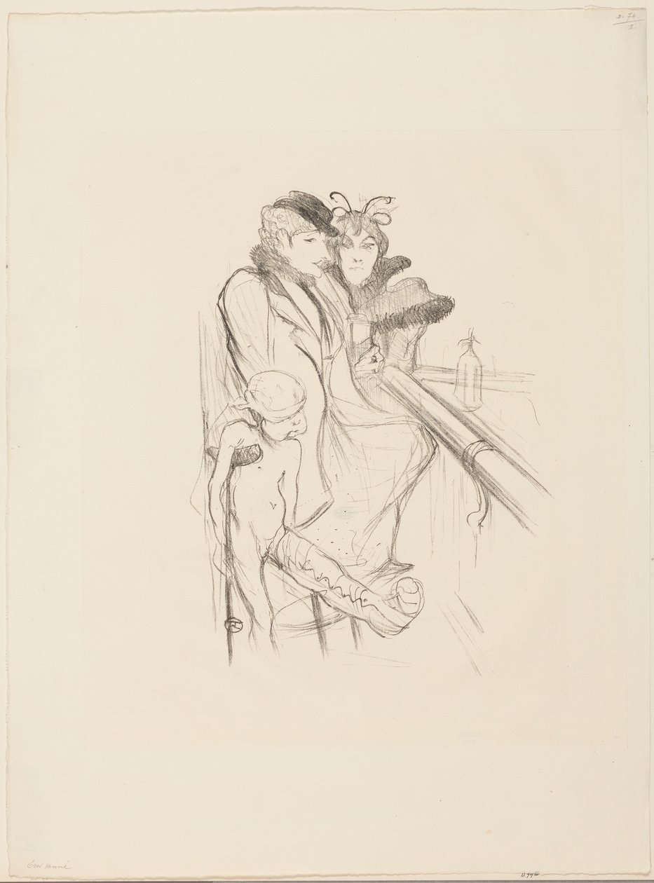 eros vanne av Henri de Toulouse-Lautrec